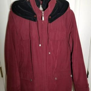 Croft & Barrow Maroon Winter Coat